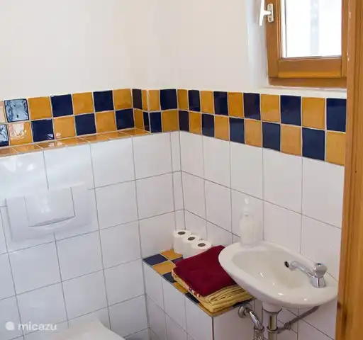 Apart toilet op de benedenverdieping